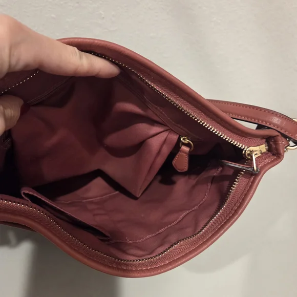 Coach Brown and Raspberry Women's Crossbody Set - Picture 7 of 15